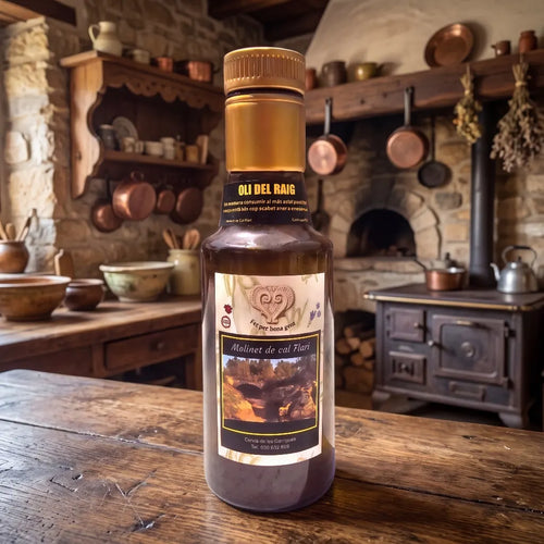 Botella Cristal 250 ml - Oli del Raig (Sin Filtrar)