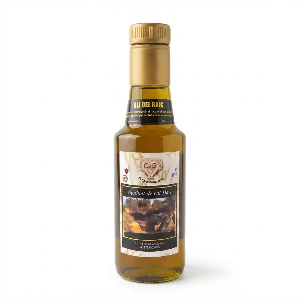 Botella Cristal 250 ml - Oli del Raig (Sin Filtrar)