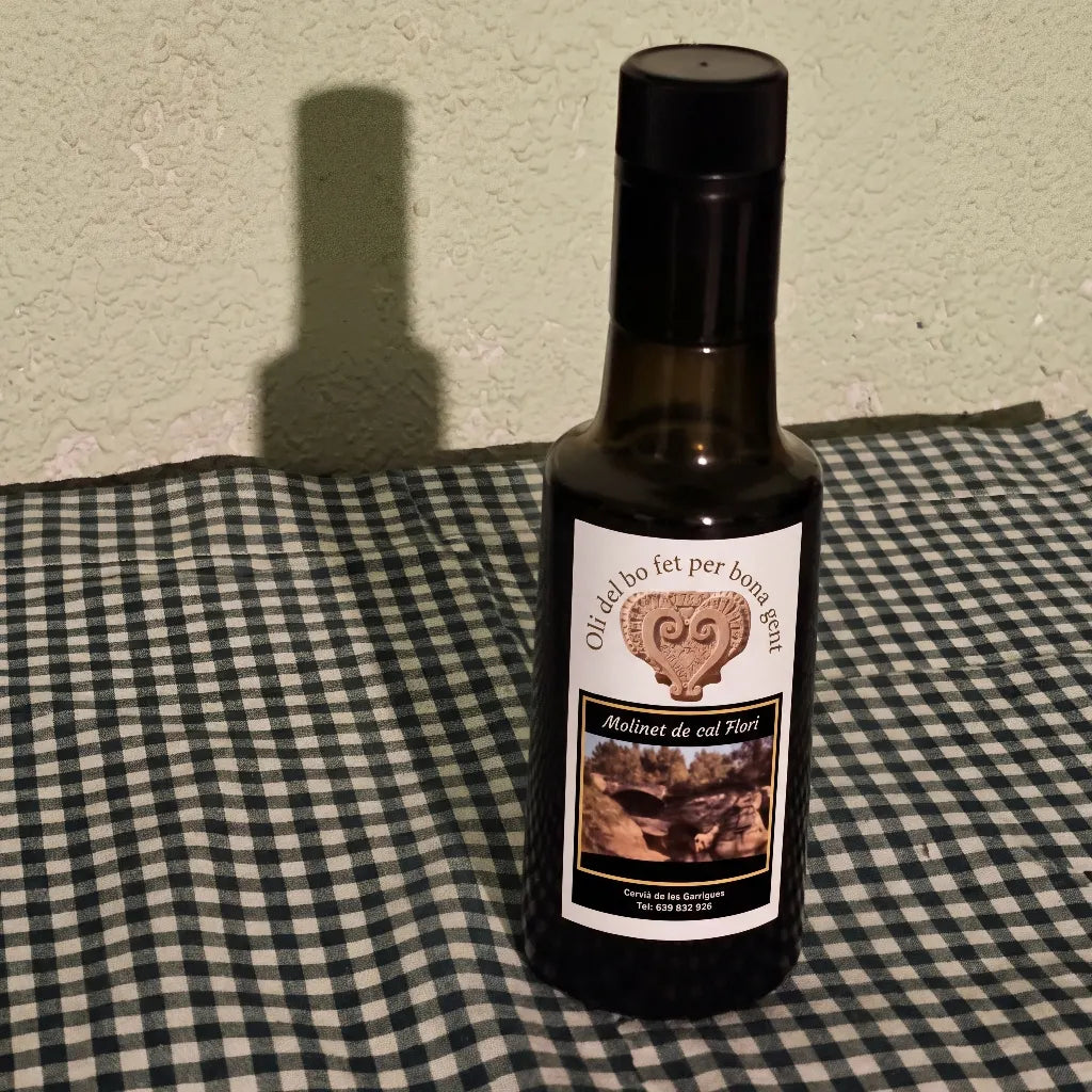 Botella Cristal 500 ml - Oli del Raig (Sin Filtrar)