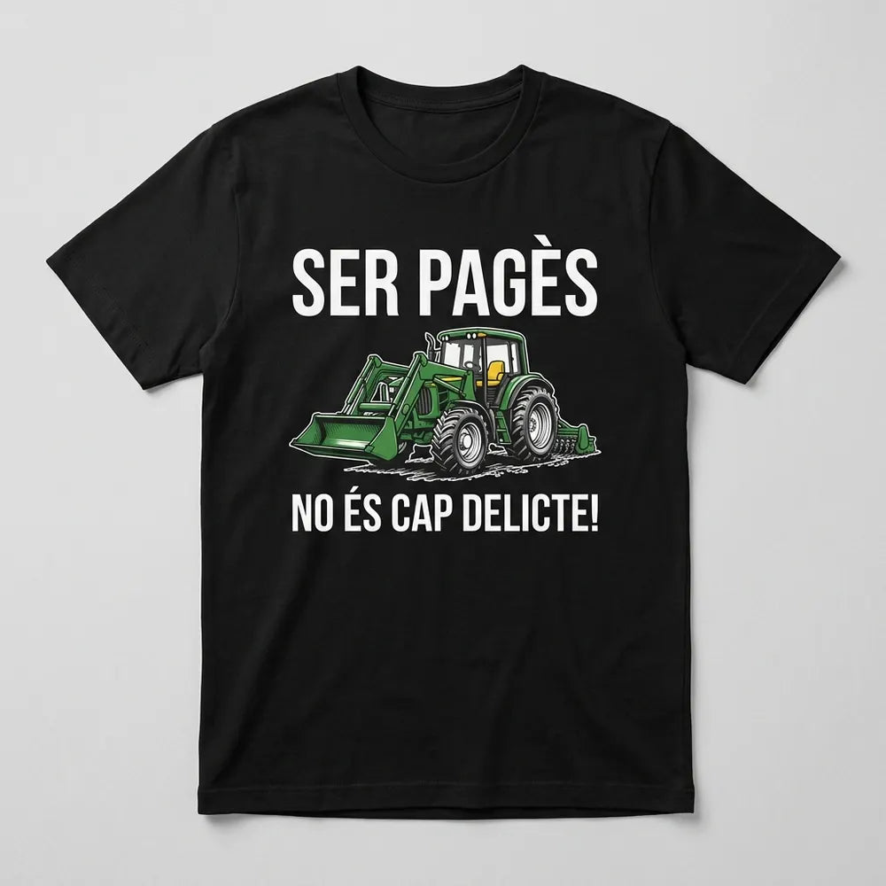 Camiseta Algodón Orgánico "Delicte de Cervià"