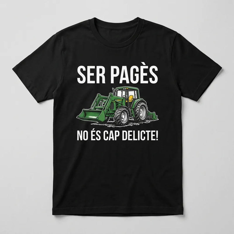 Camiseta Algodón Orgánico "Delicte de Cervià"